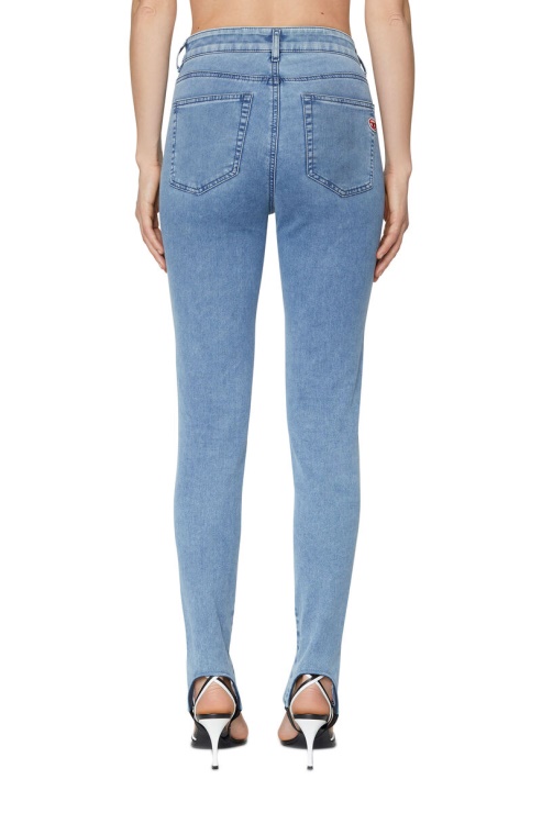 Diesel Slandy Joggjeans 069yn Super Skinny Bleu Clair