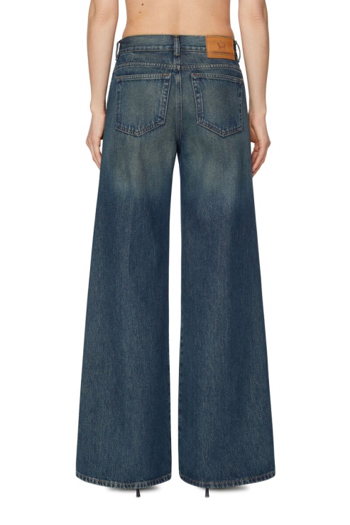 1978 09c04 Jean Bootcut Et Flare Diesel Bleu Foncé
