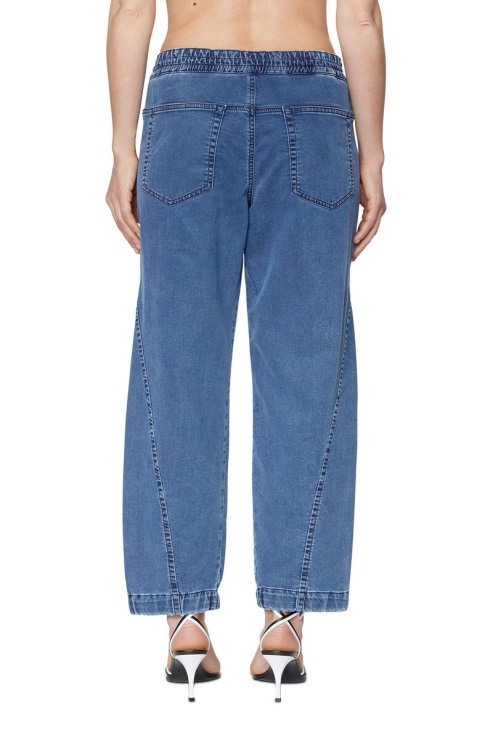 Krailey Joggjeans 069zk Boyfriend Diesel En Bleu Moyen