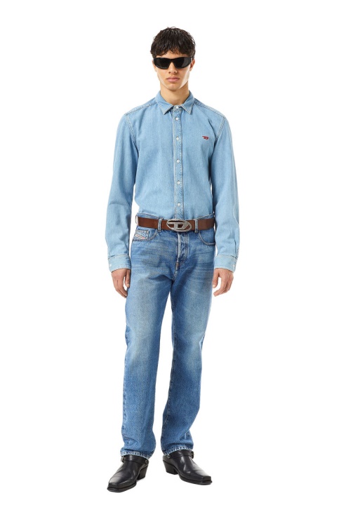 Bleu Clair 2020 D-viker 09c15 Jean Droit Diesel