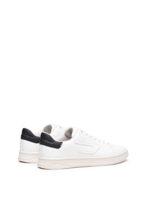 Diesel S-athene Bas En Blanc/noir