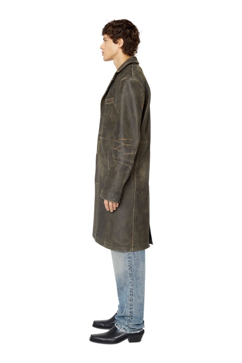 Marron L-coat-traiter Diesel