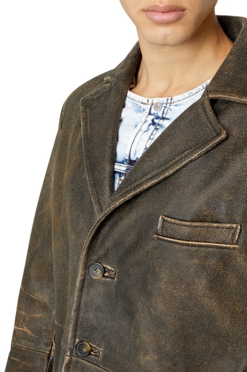 Marron L-coat-traiter Diesel