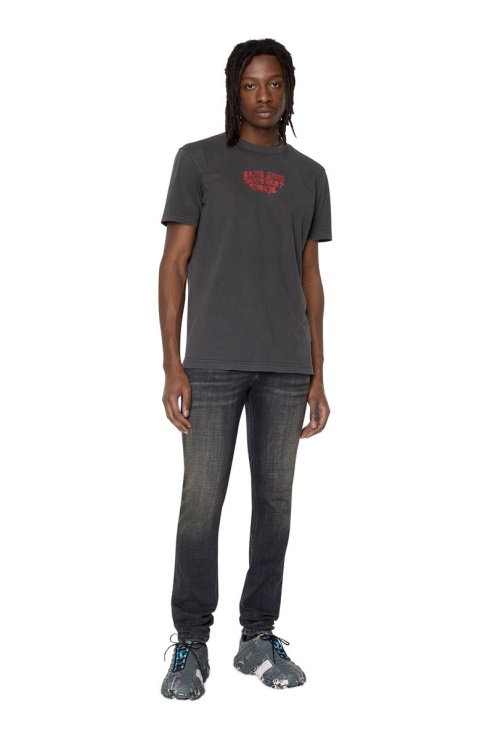 Diesel 1979 Sleenker 09d88 Jean Skinny Noir/gris Foncé