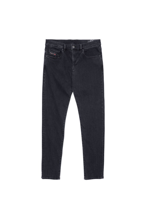 Diesel 2019 D-strukt 09a14 Jean Slim Noir/gris Foncé
