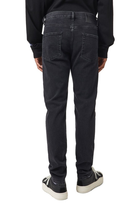 Diesel 2019 D-strukt 09a14 Jean Slim Noir/gris Foncé