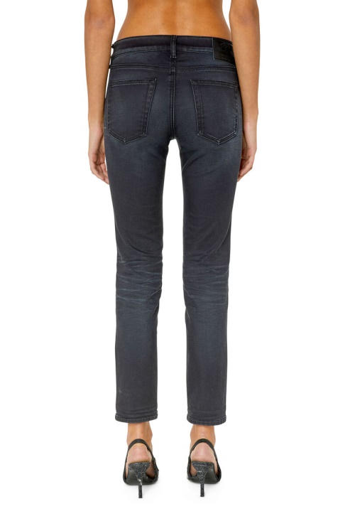 Diesel D-ollies Joggjeans 068cq Slim Noir/gris Foncé