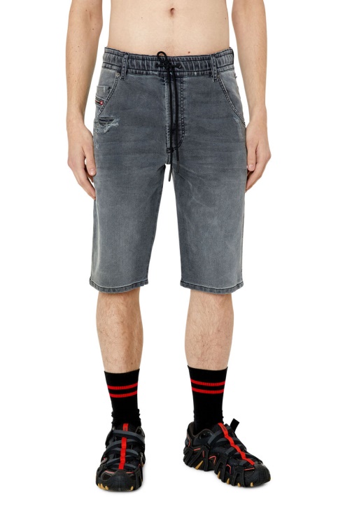 Jean D-krooshort-z Diesel Noir/gris Foncé