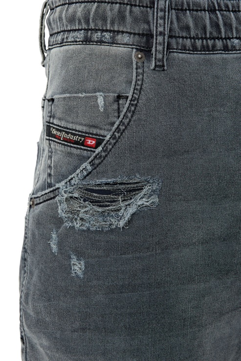 Jean D-krooshort-z Diesel Noir/gris Foncé