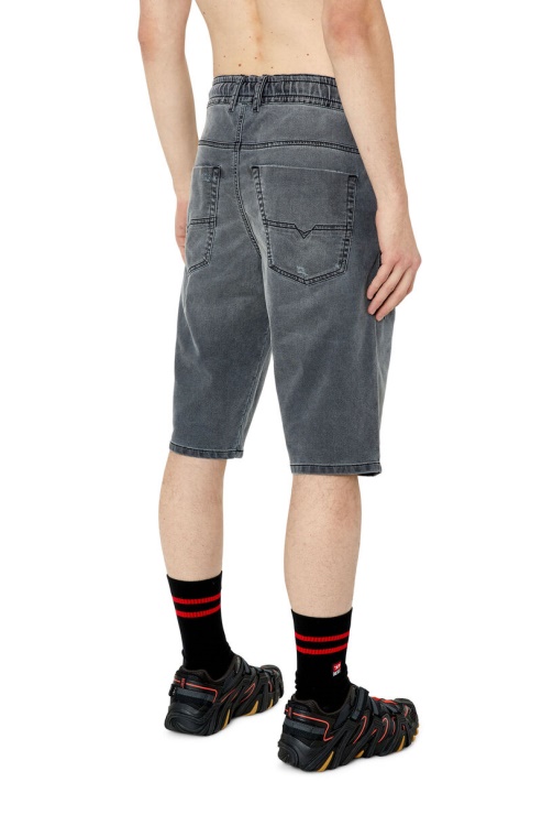 Jean D-krooshort-z Diesel Noir/gris Foncé