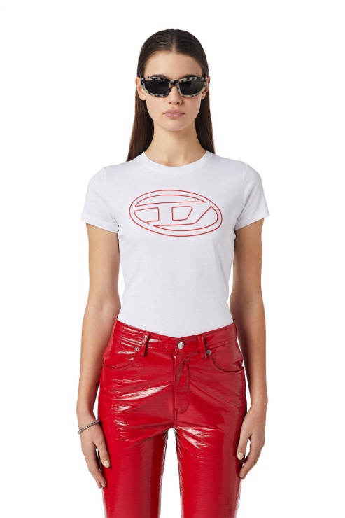 T-sli-bigoval Diesel Blanc