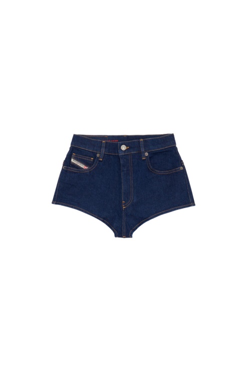 De-lunar Hot Pants Diesel Bleu Foncé
