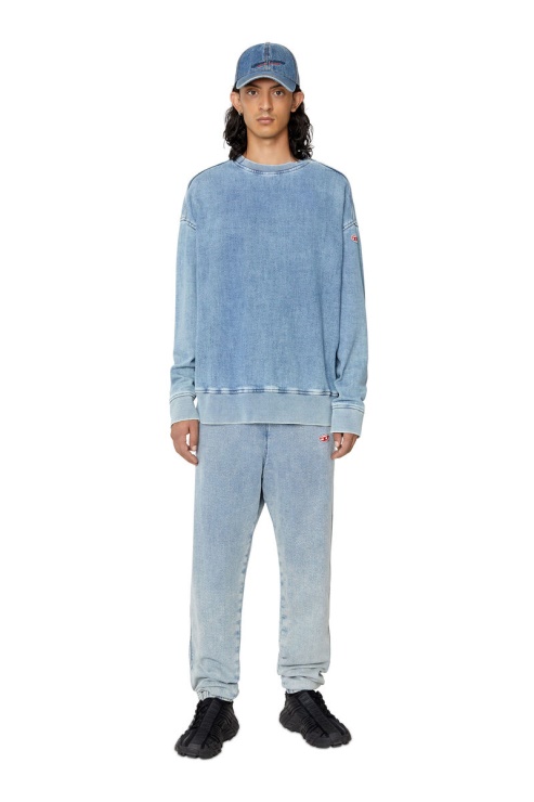 Denim Bleu Clair Diesel Fashion D-lab Track 09d01 Tapered