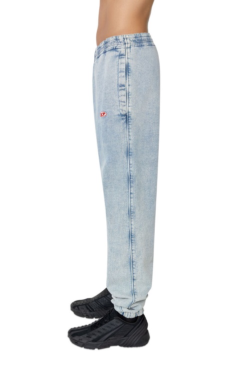 Denim Bleu Clair Diesel D-lab Track 09d01 Tapered
