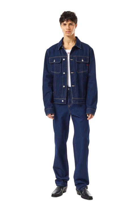 Diesel D-barcy - Veste Camionneur Bleu Foncé