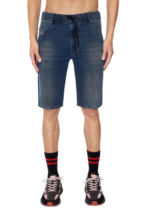 Jean D-krooshort Diesel Bleu Foncé