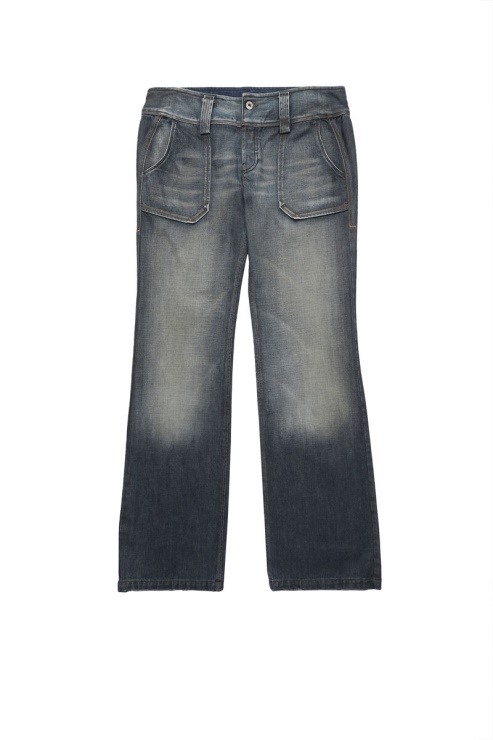 Diesel Pantalon Denim Sh Bleu Foncé