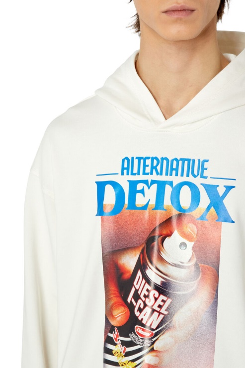 Diesel S-macsout-capot Blanc