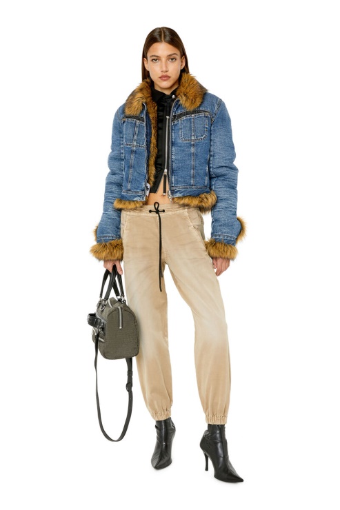 Krailey Joggjeans 0670m Boyfriend Diesel Marron Clair