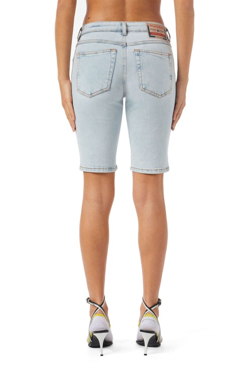 Pantalon Cycliste Diesel De-ginny Bleu Clair