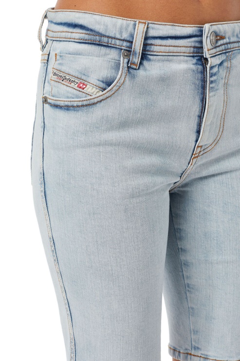 Pantalon Cycliste Diesel De-ginny Bleu Clair