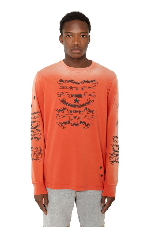 Diesel T-just-ls-e3 En Orange