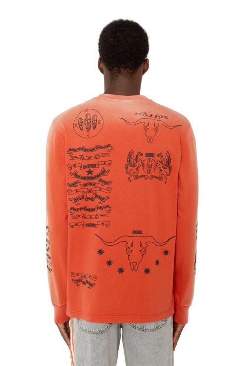 Diesel T-just-ls-e3 En Orange