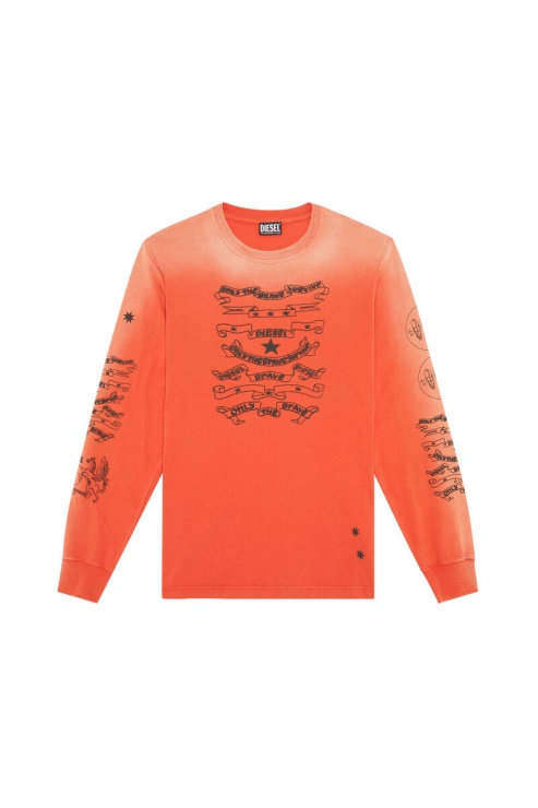 Diesel T-just-ls-e3 Orange