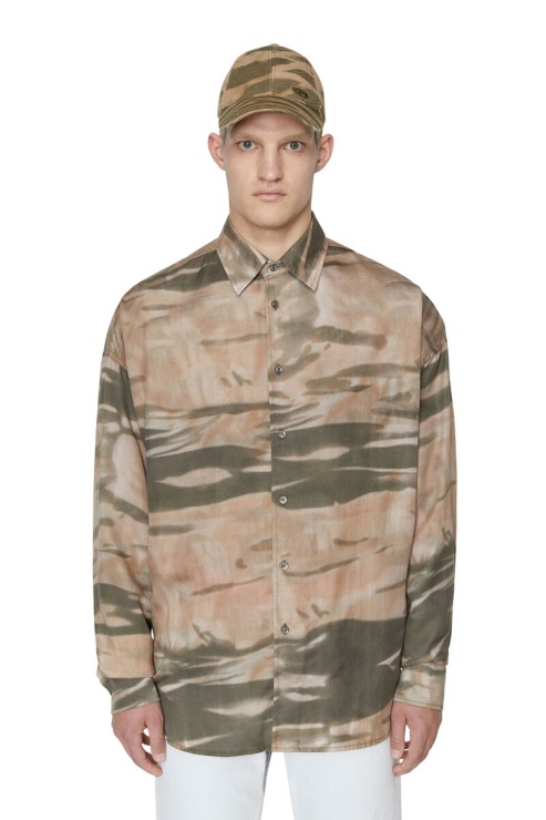 Diesel S-fluid-cmf En Vert/beige