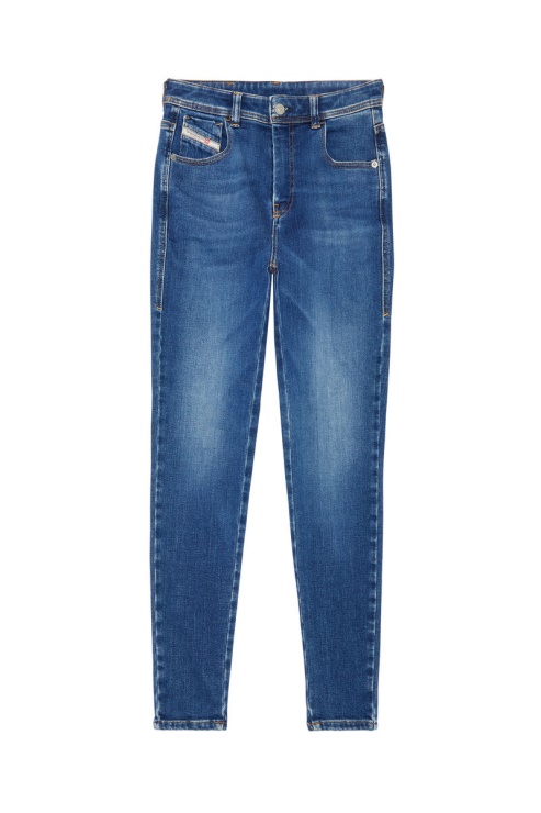 Diesel 1984 Slandy-high 09c21 Jean Super Skinny Bleu Moyen