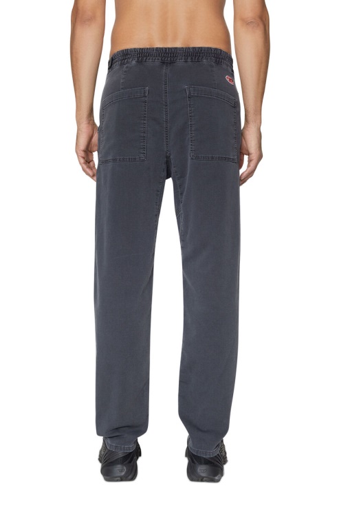 Krooley Joggjeans 069zh Tapered Diesel En Noir/gris Foncé