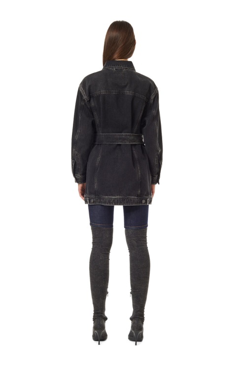 Manteau Camionneur De-flaminia Noir/gris Foncé Diesel