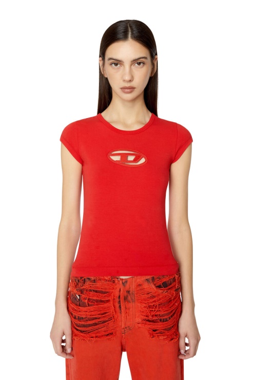 Diesel T-angie Rouge Cerise