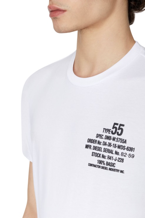 Diesel Blanc T-diegor-k51