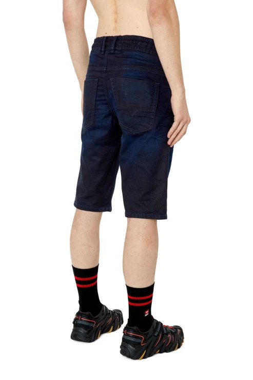 Diesel D-krooshort-z Jean De Jogging Bleu Foncé