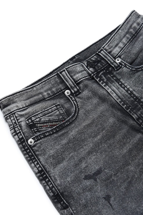D-lucas-j Joggjeans Diesel Noir/gris Foncé
