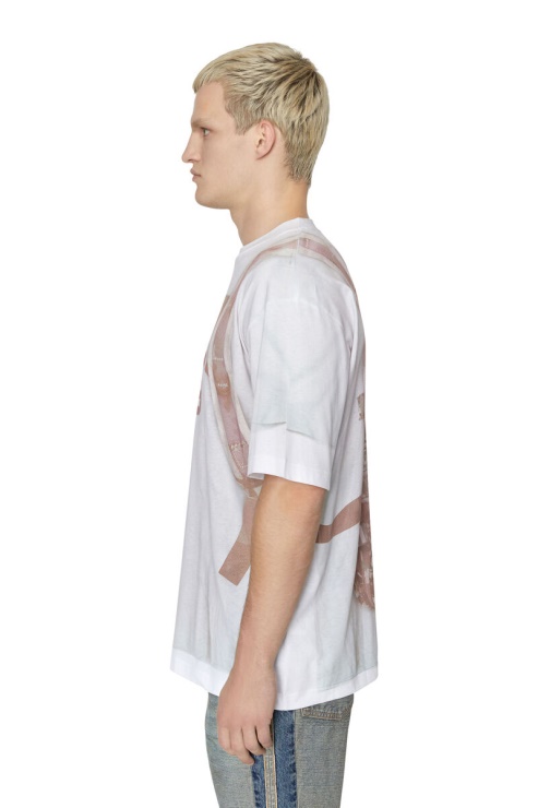 T-wash-e3 Diesel Blanc