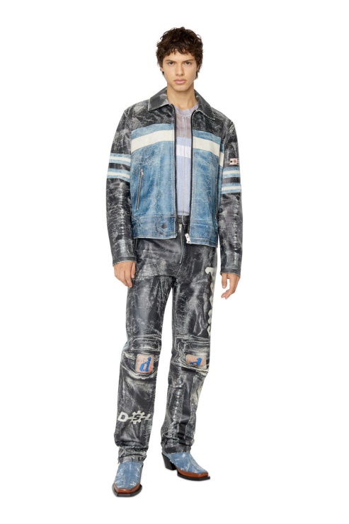 Diesel L-prom En Bleu/gris