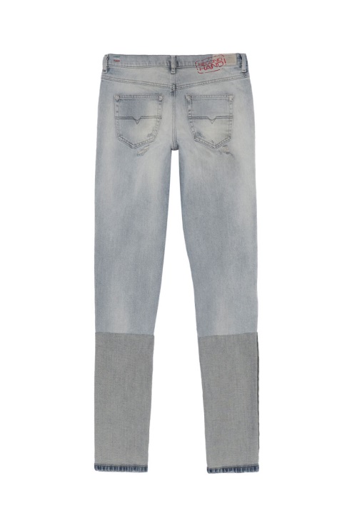 Ceinture-cheville Diesel Bleu Clair