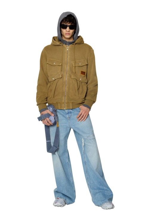 D-rise 09e25 Jean Droit Diesel Bleu Clair