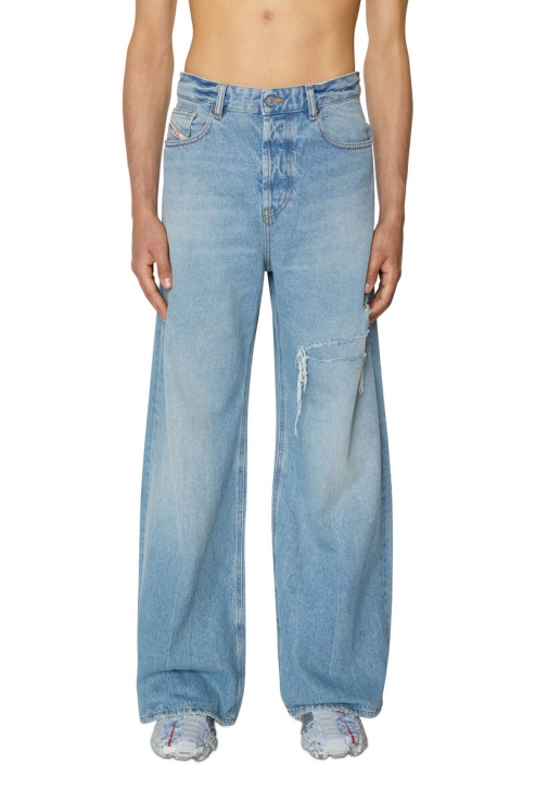 D-rise 09e25 Jean Droit Diesel Bleu Clair
