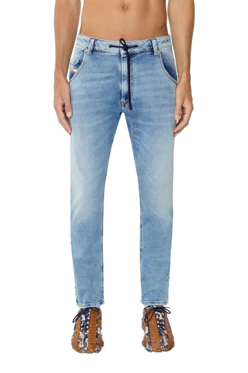Krooley Joggjeans 068bb Tapered Diesel Bleu Clair