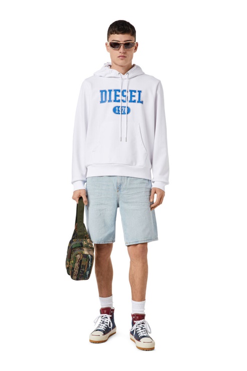 Diesel D-strukt-short Bleu Clair