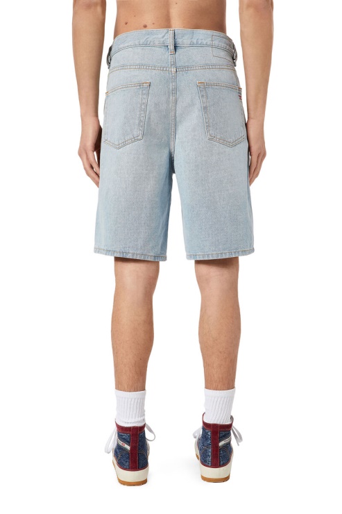 Diesel D-strukt-short Bleu Clair