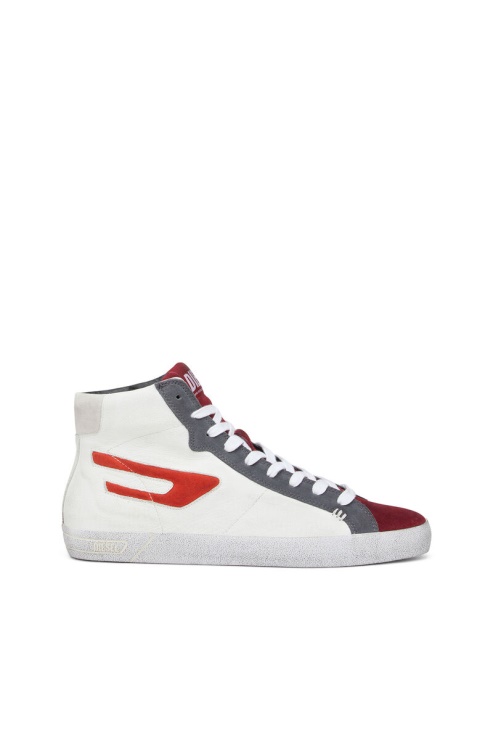 Diesel S-leroji Mid Blanc/rouge