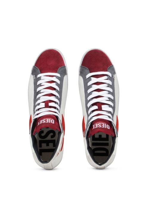 Diesel S-leroji Mid Blanc/rouge