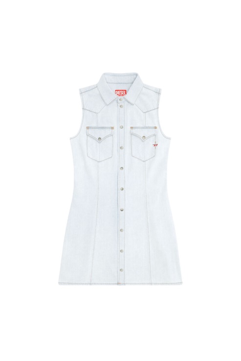 Robe Western Diesel De-glo Bleu Clair