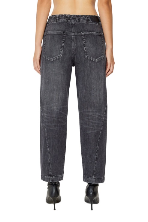 Diesel Krailey Joggjeans 09d52 Boyfriend Noir/gris Foncé