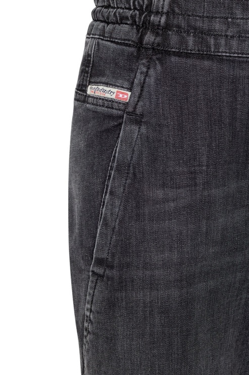 Diesel Krailey Joggjeans 09d52 Boyfriend Noir/gris Foncé