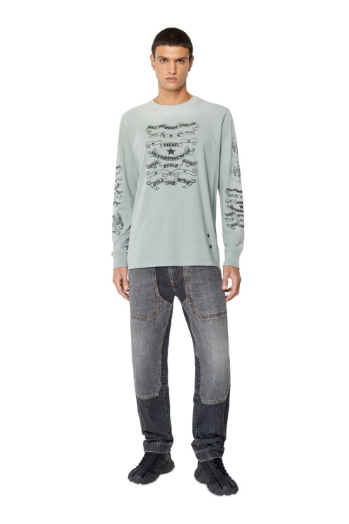 P-5-d 007g4 Droite Diesel Noir/gris Foncé